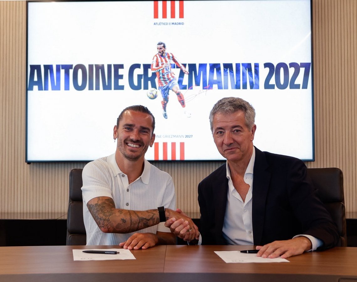 Antoine Griezmann Atlético Madrid Contract