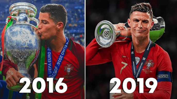 Cristiano Ronaldo international trophies