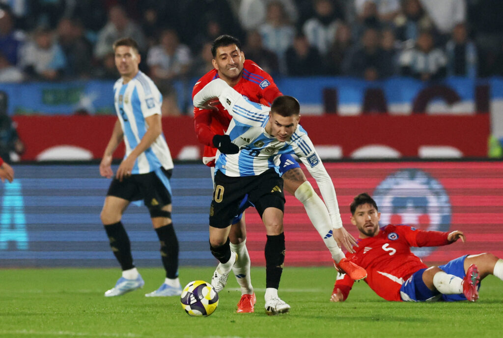 Franco Mastantuono Argentina debut