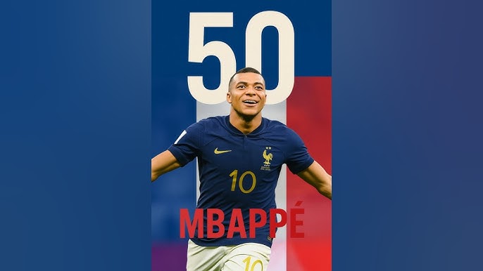 Kylian Mbappé 50 goals