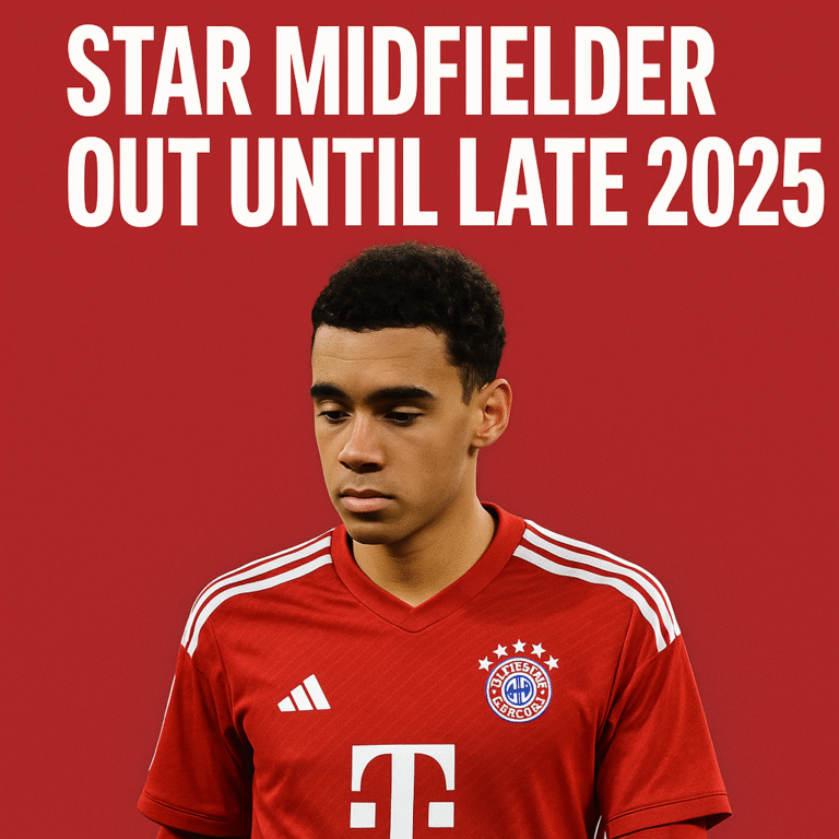 🚨🚨 𝐁𝐑𝐄𝐀𝐊𝐈𝐍𝐆: Jamal Musiala will NOT be back before November/December 2025, says BILD. 🤕