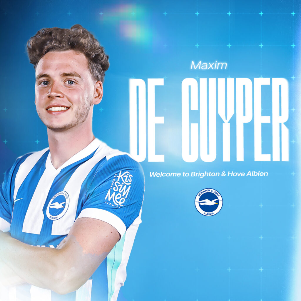 Maxim De Cuyper Brighton transfer