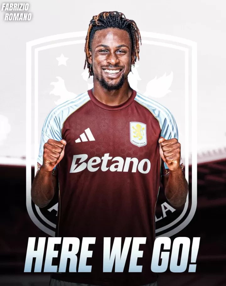 Evann Guessand Aston Villa Transfer